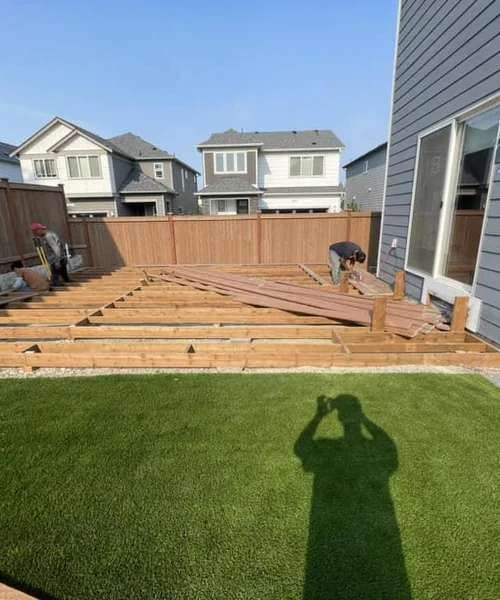 Deck Installation in Lynnwood 